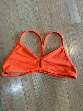 Jolyn Neon Orange bikini top